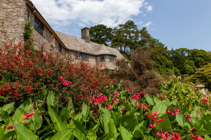 The house and garden at Coleton Fishacre, Devon