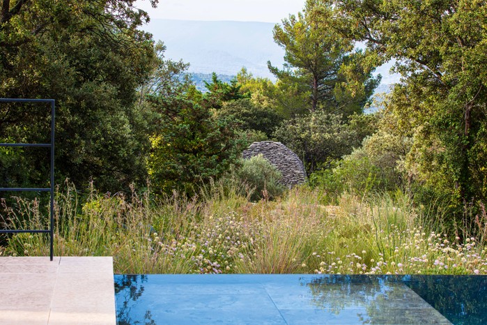 James Basson designed garden in Provence