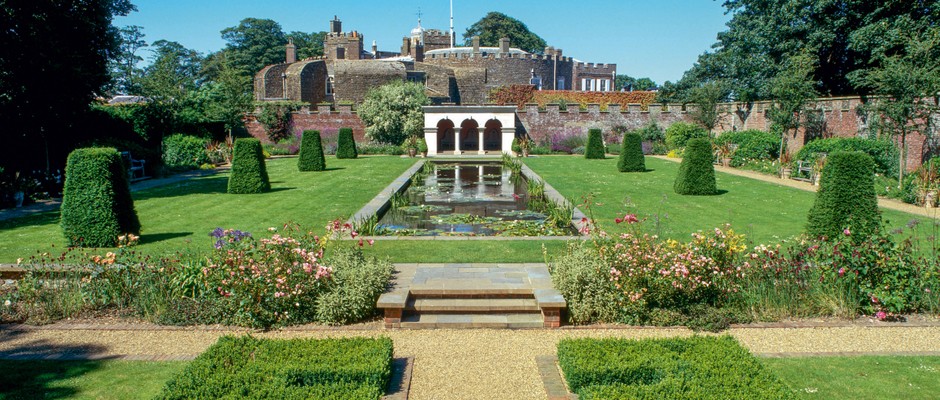 The Queen Mother's Garden, Walmer Castle and Gardens, Kent