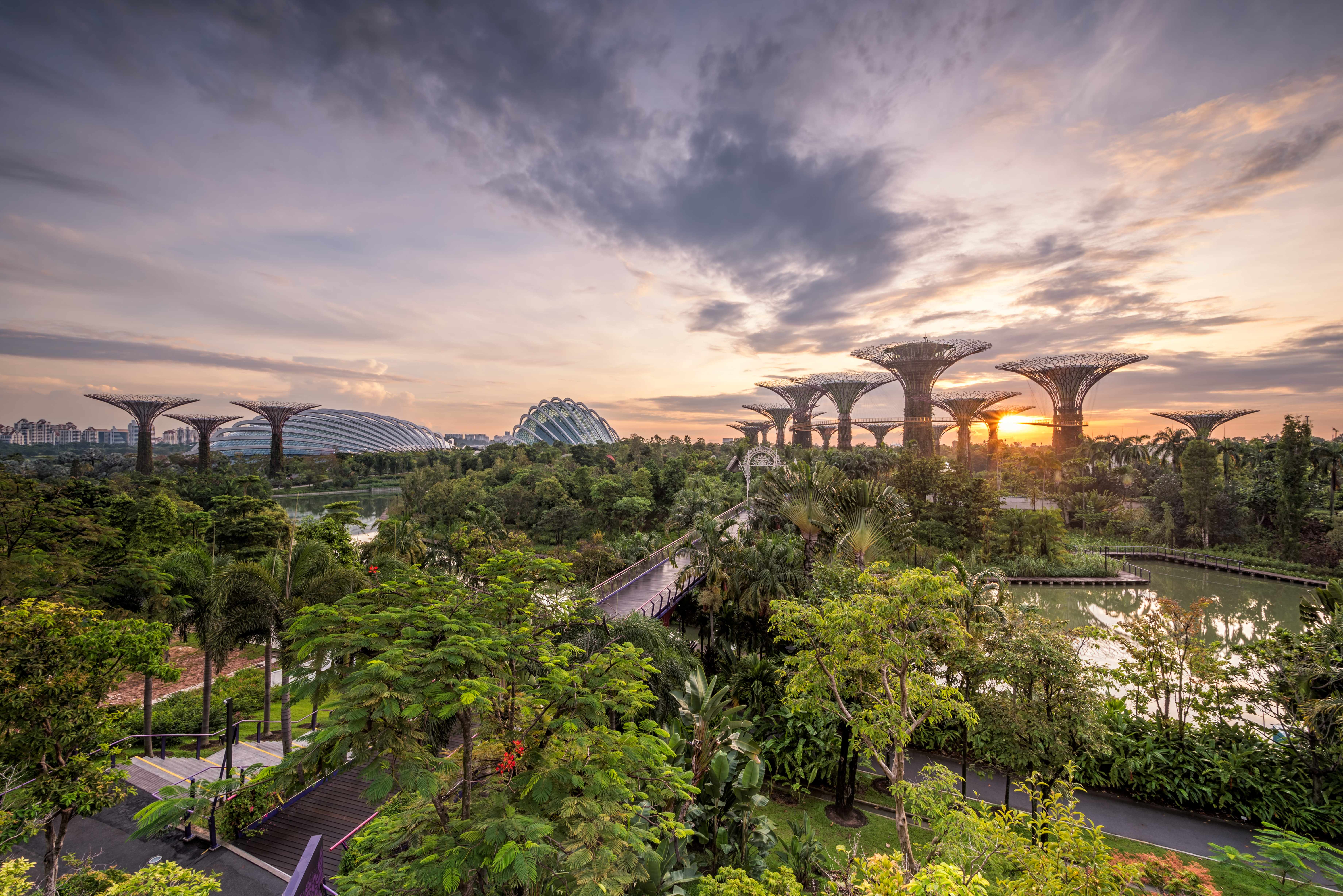 Garden by the Bay South, located near the Bayfront MRT station.