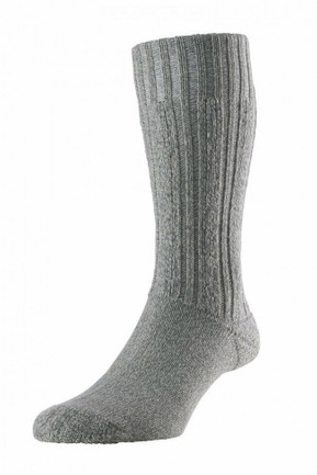 Grey boot socks