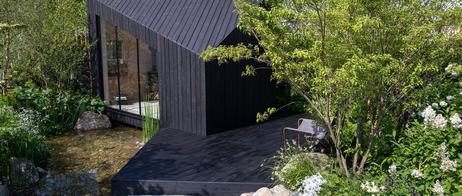 A Garden Sanctuary designed by Tony Woods. Sponsored by Hamptons and Koto Design at RHS Chelsea Flower Show 2022