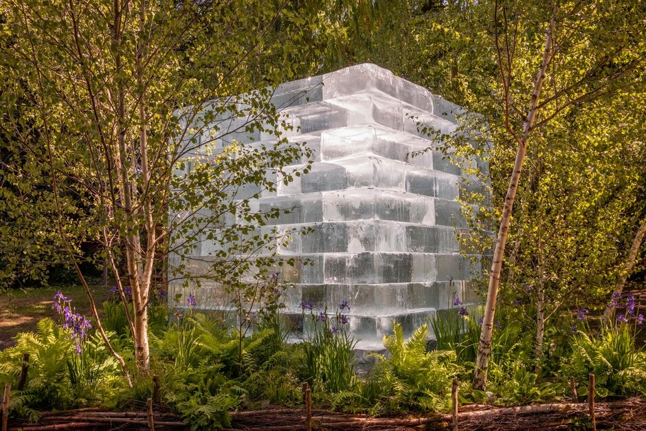 The Plantman's Ice Garden, designed by John Warland. Sponsored by The Plantman&amp;Co at RHS Chelsea Flower Show 2022