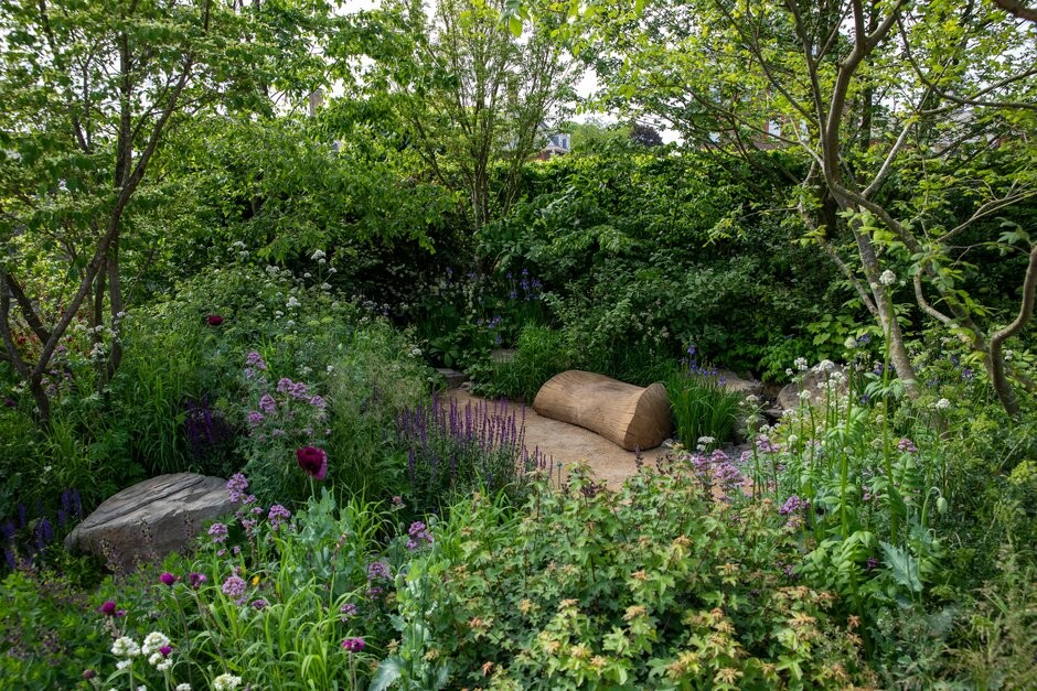 The Place2Be Securing Tomorrow Garden, designed by Jamie Butterworth at RHS Chelsea Flower Show 2022