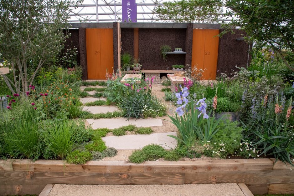 The Core Arts Front Garden Revolution, designed by Andy Smith-Williams at RHS Chelsea Flower Show