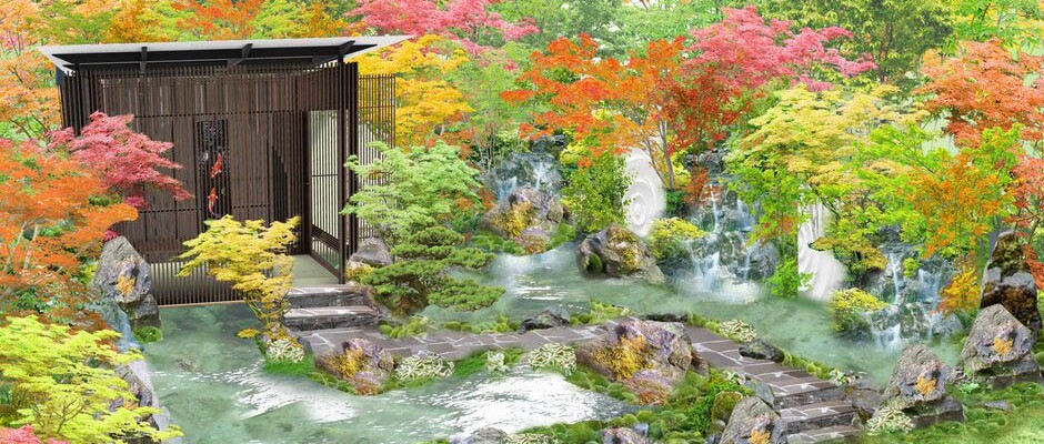 Zen Garden, Sanctuary Garden, designed by Kazuyuki Ishihara