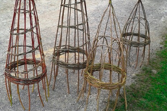 Willow garden structures