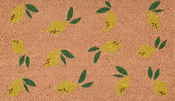 Lemon outdoor mat